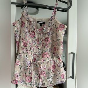 Express floral top